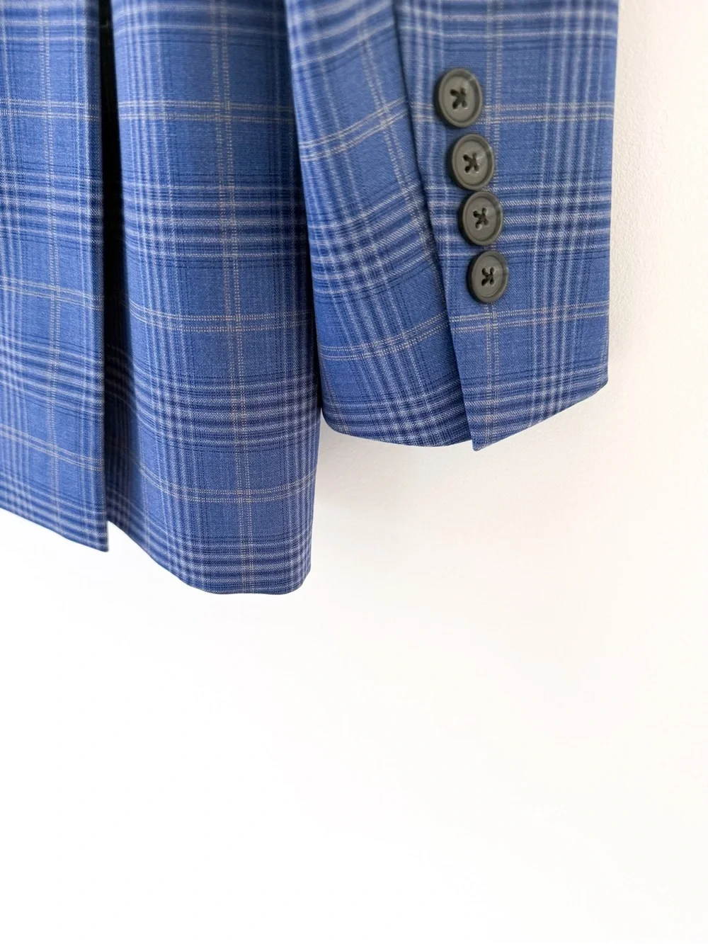 NEW Brooks Brothers Regent Blazer Italian Wool Blue Plaid Sport Coat Jacket 40R
